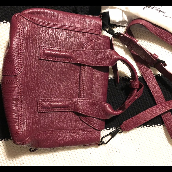3.1 Phillip Lim Mini Pashli handbag, Maroon - Picture 2 of 8